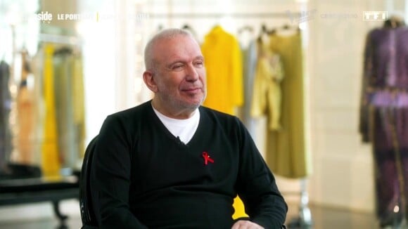 Jean-Paul Gaultier dans le portrait de la semaine de "50'inside" sur TF1, samedi 18 mars 2023.