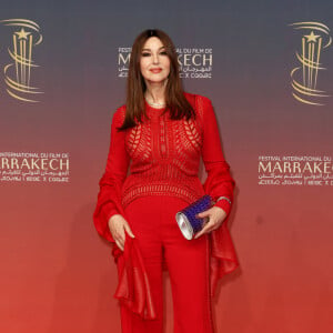 Monica Bellucci au photocall de la cérémonie d'hommage à Sean Penn lors de la deuxième journée du 21e Festival international du film de Marrakech, le 30 novembre 2024 à Marrakech, Maroc. © Dominique Jacovides/Bestimage 