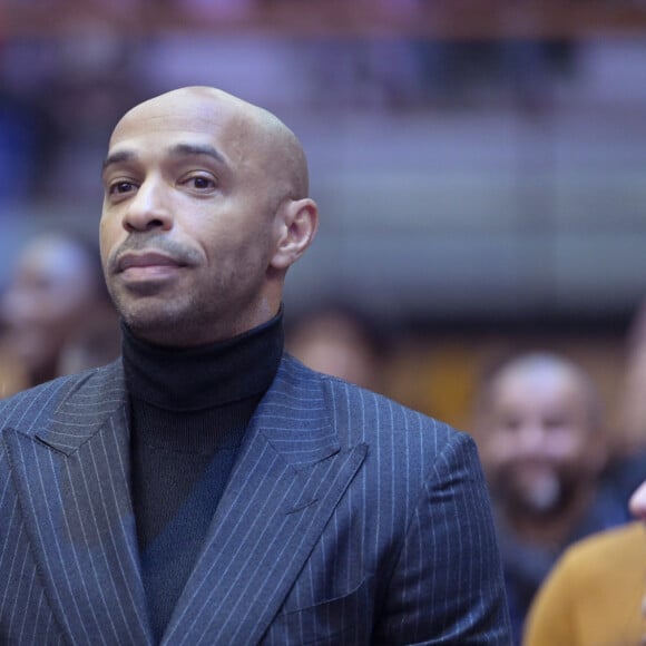 Exclusif - Thierry Henry - Soirée de remerciement de Teddy Riner à la Maison du judo à Montrouge, le 29 novembre 2024. © Rachid Bellak / Bestimage 