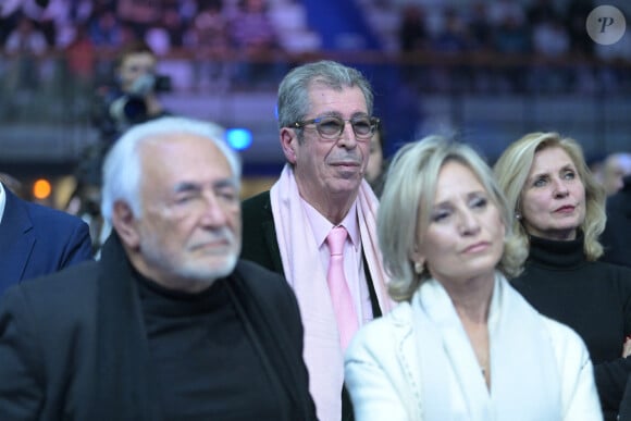 Exclusif - Patrick Balkany - Soirée de remerciement de Teddy Riner à la Maison du judo à Montrouge, le 29 novembre 2024. Devant une centaine d'invités, Le champion olympique (11 fois) et champion olympique (5 fois) a tenu à remercier tous ceux qui l'ont soutenu tout au long de son impressionnante carrière, de son premier entraîneur en club jusqu’à sa femme et sa mère, en passant par sa psychologue de l’INSEP. Une vente aux enchères au profit de l'association de Teddy Riner a conclu la soirée. © Rachid Bellak / Bestimage  Exclusive - For Germany, call for price please - Teddy Riner's thank you evening at the Maison du judo in Montrouge, on November 29, 2024. In front of a hundred guests, the Olympic champion (11 times) and Olympic champion (5 times) wanted to thank all those who supported him throughout his impressive career, from his first club coach to his wife and mother, including his psychologist at INSEP. An auction for the benefit of Teddy Riner's association concluded the evening. 