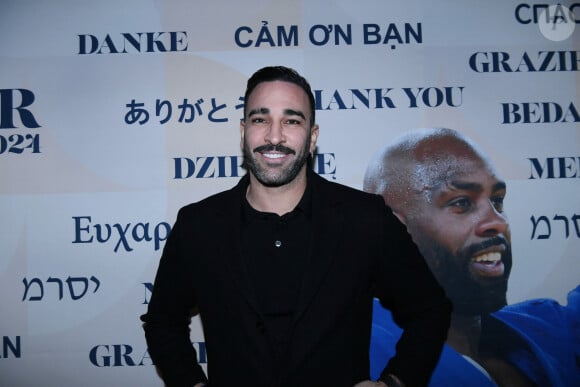 Exclusif - Adil Rami - Soirée de remerciement de Teddy Riner à la Maison du judo à Montrouge, le 29 novembre 2024. © Rachid Bellak / Bestimage 