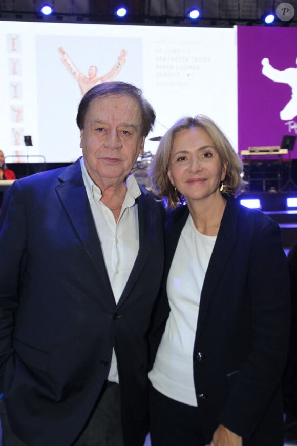 Daniel Lauclair et Valérie Pécresse, présidente de la région Ile-de-France - Soirée de remerciement de Teddy Riner à la Maison du judo à Montrouge, le 29 novembre 2024.  © Philippe Baldini / Bestimage 