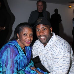 Teddy Riner et sa mère Marie-Pierre Riner - Soirée de remerciement de Teddy Riner à la Maison du judo à Montrouge, le 29 novembre 2024. © Philippe Baldini / Bestimage 