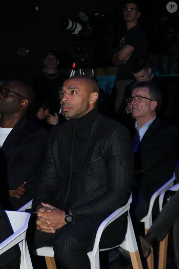 Thierry Henry - Soirée de remerciement de Teddy Riner à la Maison du judo à Montrouge, le 29 novembre 2024. © Philippe Baldini / Bestimage 