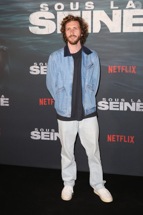 Baptiste Lecaplain - Avant-première Netflix du film "Sous la Seine" de Xavier Gens au cinéma le Grand Palais Immersif à Paris le 4 juin 2024. © Coadic Guirec/Bestimage