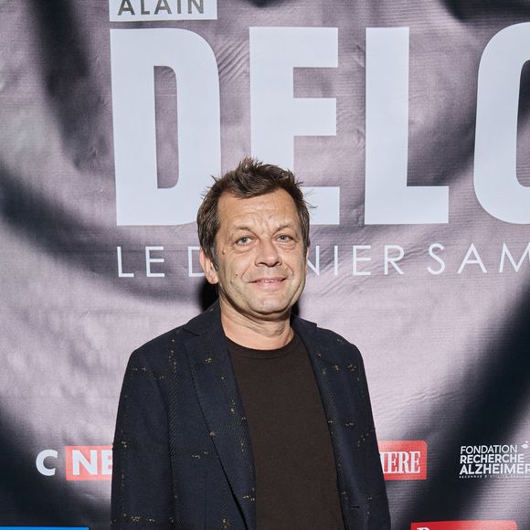 Exclusif - Laurent Mariotte au photocall de la soirée Ciné-concert symphonique "Alain Delon, le dernier Samouraï" au Palais des congrès à Paris le 8 novembre 2024 le jour de son anniversaire. © Jacovides / Moreau / Bestimage 