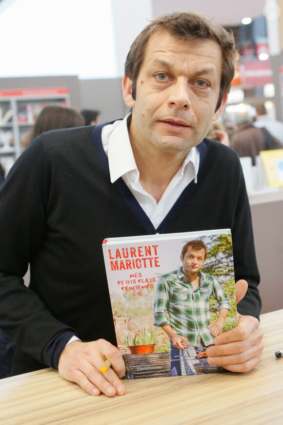 Laurent Mariotte - Salon du livre à la porte de Versailles à Paris le 22 mars 2015.