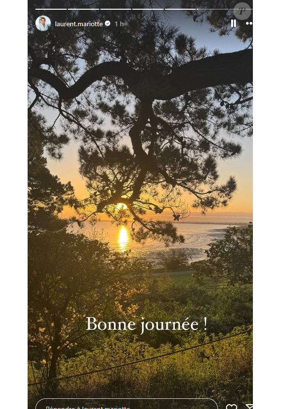 Il a partagé des stories sur Instagram
Laurent Mariotte est parti en Bretagne pour le week-end