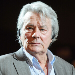 Cependant, il y avait deux catégories de chiens à Douchy, les féroces vivant dans un enclos, et les autres qui l'accompagnaient dans son quotidien
Alain Delon (archive)