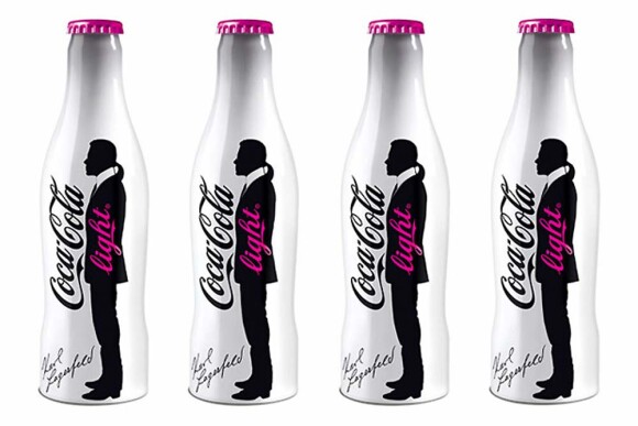 Karl Lagerfeld pour Coca-Cola Light !