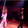 Pamela Anderson et son partenaire Damian Whitewood dansent un Paso doble piquant. 05/04/210