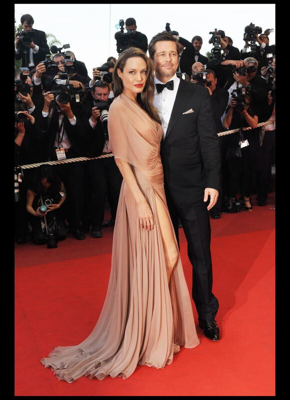 Angelina Jolie et Brad Pitt à Cannes en 2009