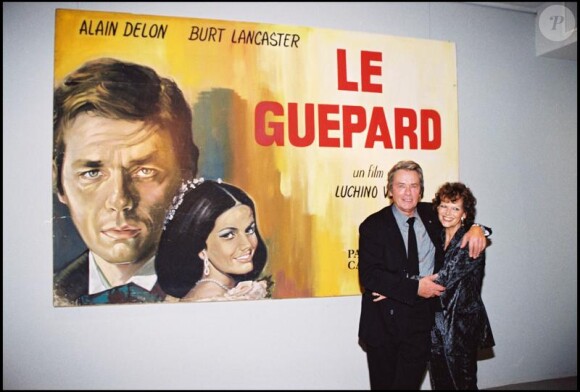 Alain Delon et Claudia Cardinale présentent Le Guépard