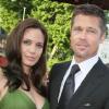Angelina Jolie et Brad Pitt à Cannes en 2008, Angie était enceinte des jumeaux Knox et Vivienne