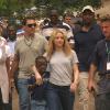 Shakira à Port au Prince le 11 avril
