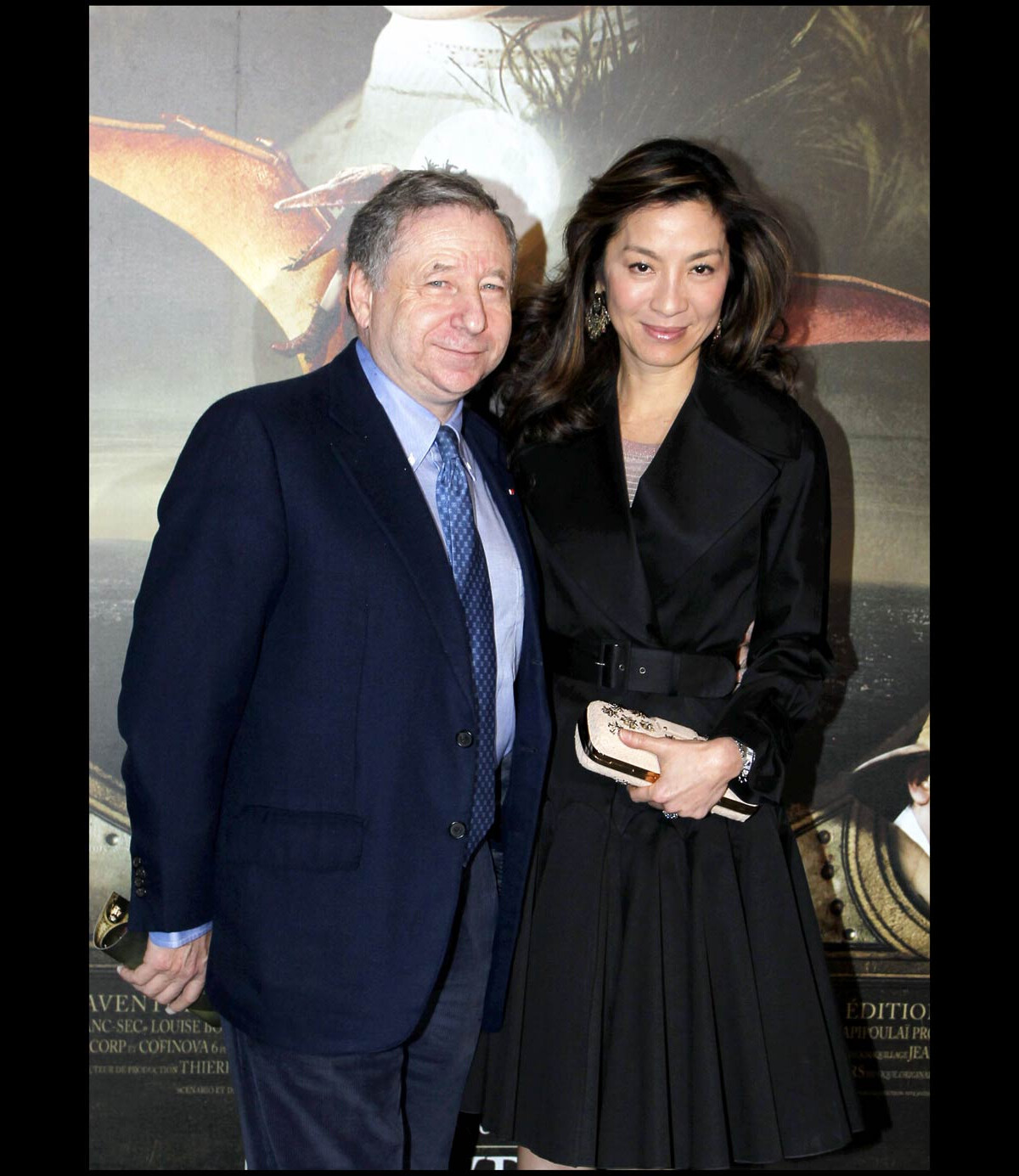 Photo : Jean Todt et Michelle Yeoh à l'occasion de l'avant-première des ...