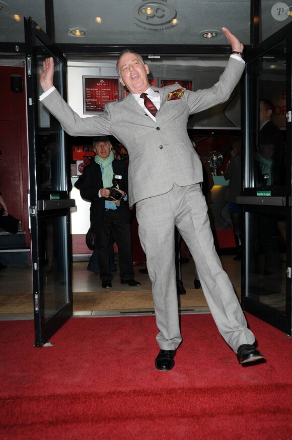 Michael Barrymore à l'occasion de l'avant-première de Boogie Woogie, au Cinema Prince Charles, à Londres, le 13 avril 2010.