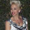 Gwen Stefani à la sortie d'une soirée avec un ventre arrondi. Le 15 avril 2010
