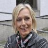 Martina Navratilova à Londres le 15 avril 2010