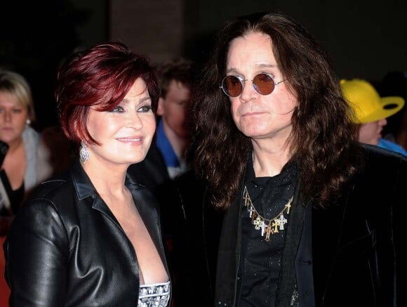 Ozzy Osbourne et sa femme Sharon, 5 octobre 2009