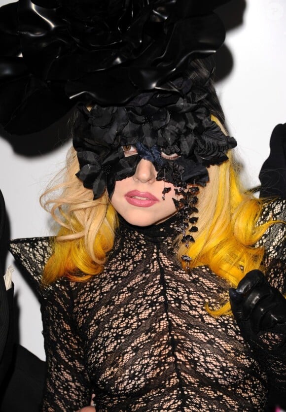 Lady Gaga à la soirée MAC en mars 2010
