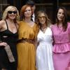 Les stars de Sex and The City : Kim Cattrall, Cynthia Nixon, Sarah Jessica Parker, et Kristin Davis