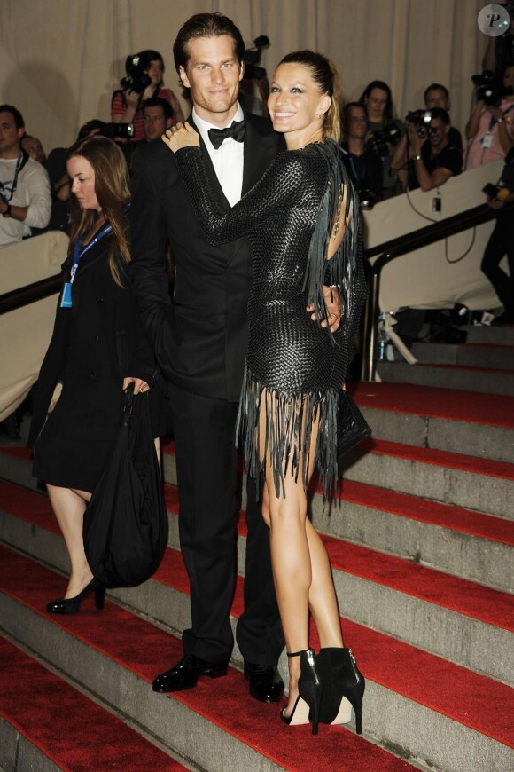 Gisele Bündchen et son époux Tom Brady ont fait le show le 3 mai 2010 à New York lors du MET Ball