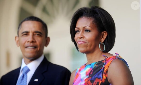 Michelle et Barack Obama lors de leur Garden Party du Cinco de Mayo en l'honneur du Mexique. A Washington; le 5 mai 2010