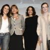 Cécile Duflot, Anne Lauvergeon, Valérie Toranian, Nathalie Rykiel et Nathalie Kosciusko-Morizet à la journée de clôture des Etats Généraux de la femme, le 7 mai 2010, à Paris.