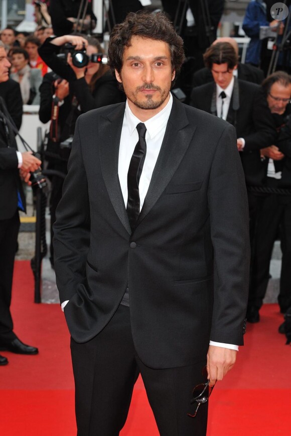 Vincent Elbaz sur le tapis rouge du Festival de Cannes, avant la projection de You Will Meet A Tall Dark Stranger, le 15 mai 2010