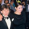 Roman Polanski et Charlotte Lewis au festival de Cannes, en 1986, à l'occasion du film Pirates.