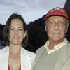 Niki Lauda et son épouse Birgit lors de la soirée Hugo Boss à la Villa Key Largo au Cap d´ Ail à Monte Carlo le 14 mai 2010
