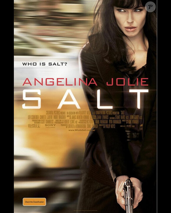 La nouvelle affiche de Salt.