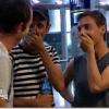 Stéphane apprend à Nicolas et Fabrice qu'ils restent dans le jeu ! (Pékin Express, 25 mai 2010)