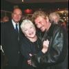 Jacques Chirac, Line Renaud et Johnny Hallyday