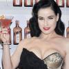 Dita Von Teese à l'occasion d'un événement promotionnel organisé par la marque de spiritueux Cointreau, au ME Hotel de Madrid, le 27 mai 2010.