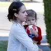 Jessica Alba et Honor à Beverly Hills, le 28 mai 2010.