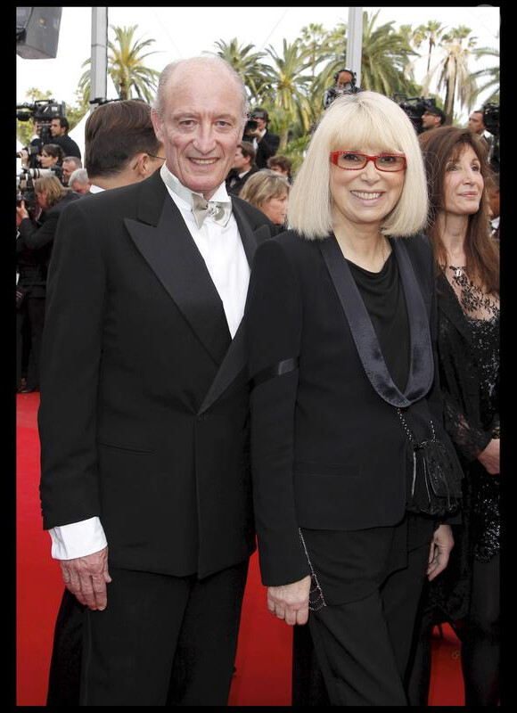 Mireille Darc et son mari Pascal Desprez à Cannes