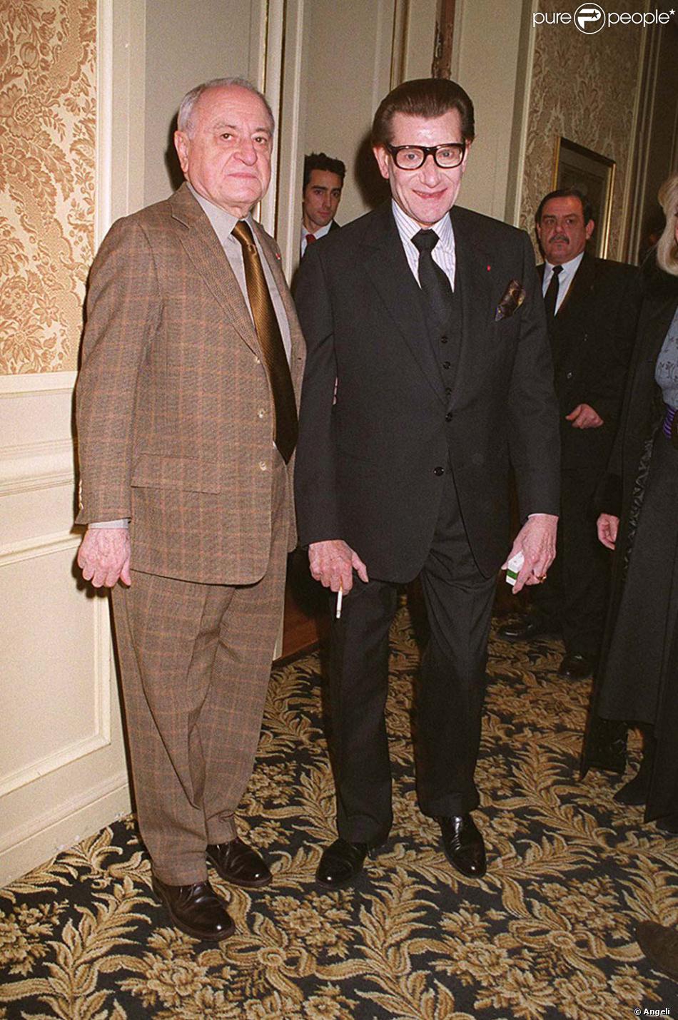 Yves Saint Laurent Et Pierre Berge Purepeople