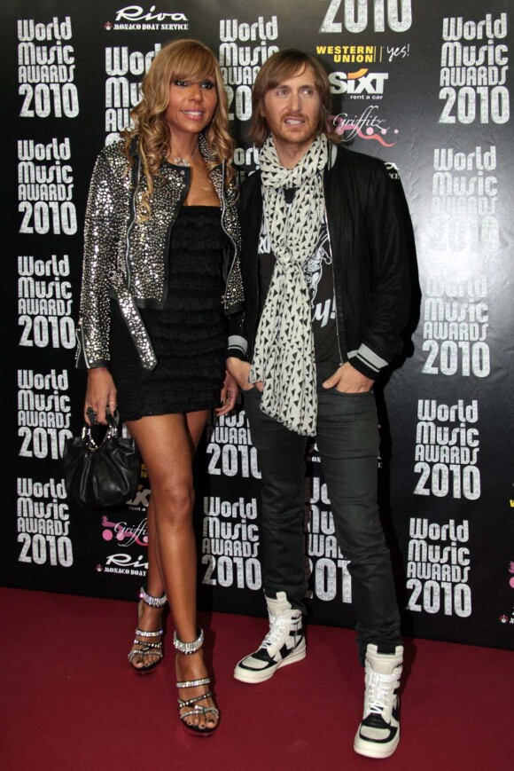 David et Cathy Guetta aux World Music Awards, à Monaco, le 18 mai 2010 !