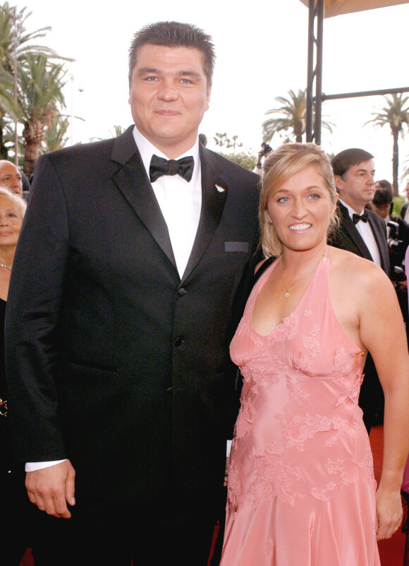 David et Valérie Douillet au Festival de Cannes en mai 2005