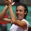 La championne italienne Francesca Schiavone a remporté Roland-Garros, le 4 juin 2010.