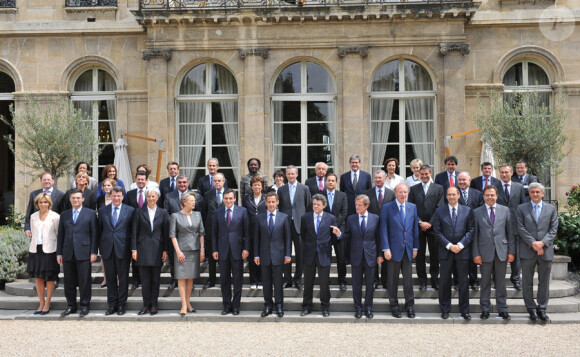 Les membres du Gouvernement en juin 2009