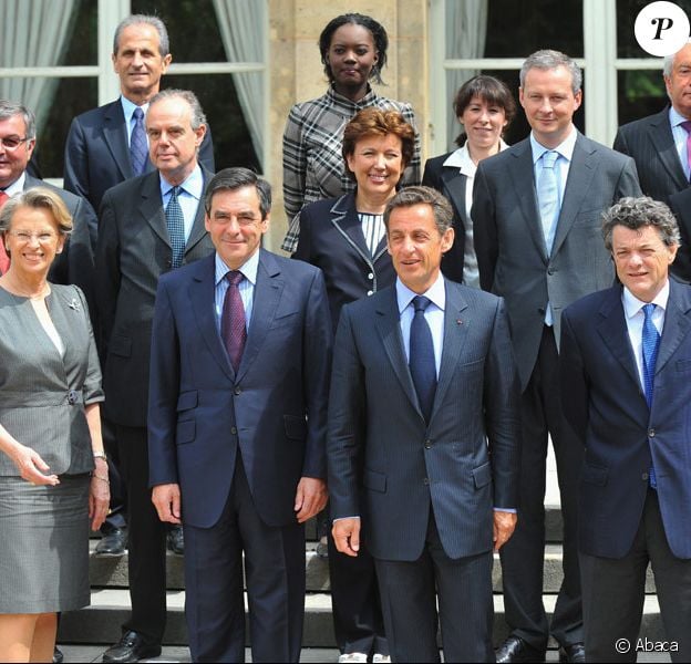 Les membres du Gouvernement en juin 2009