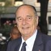 Jacques Chirac à l'anniversaire de la fondation Culture & Diversité, au Théâtre du Rond-Point, à Paris.