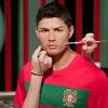 La statue de cire de Cristiano Ronaldo, inaugurée au musée de Madame Tussauds, à Londres, le 9 juin 2010.