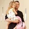 Ben Affleck et sa fille aînée Violet  (9 juin 2010 à Los Angeles)