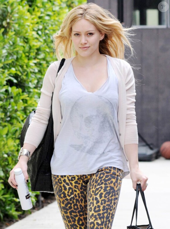Hilary Duff à West Hollywood, le 10 juin 2010