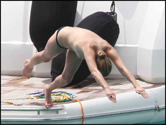 Kate Moss fait le grand saut à St Barth...
