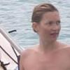 Kate Moss et Jamie Hince sur leur bateau  à St Barth...